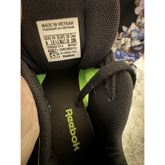 Reebok UL 6000 Classic Solar Green Black/White, Size 8 - Picture 13 of 13